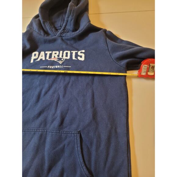 Patriots NFL Pro Line‎ Fanatics Super Navy Blue Pullover Hoodie Youth XLarge - Picture 4 of 5